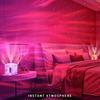 Northern Lights Projector Milky Way Projector Atmosphere Light Mood Night Light for Bedroom Bar Decoration Gift for Teen Girls