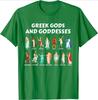 Greek Gods and Goddesses Ancient Greek Myth Greece TShirt 100 Cotton ONeck Summer Short Sleeve Casual Unisexs Tshirt Size S3XL