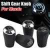 5/6 Speed Gear Shift Knob for MAZDA 3 BK BL 5 CR CW 6 II GH CX-7 ER MX-5 NC III MT Leather Lever Arm Stick Headball