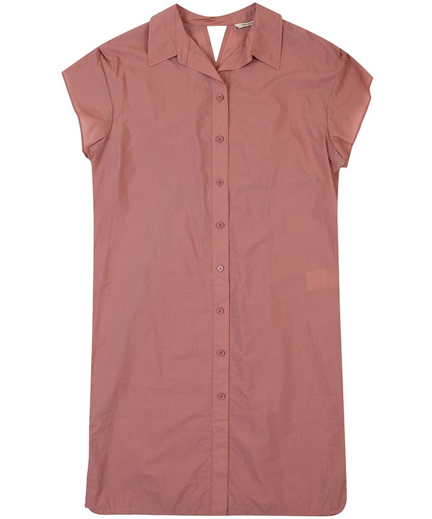 MESENSE Simple Collar Belted Dress_Mb15Opp104A