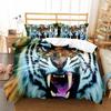 3DAnimal Duvet Cover Sets Design Bed Linen With Pillowcase Full Size Double King Queen Size Bl3D Tack White Bedding Set 3pcs