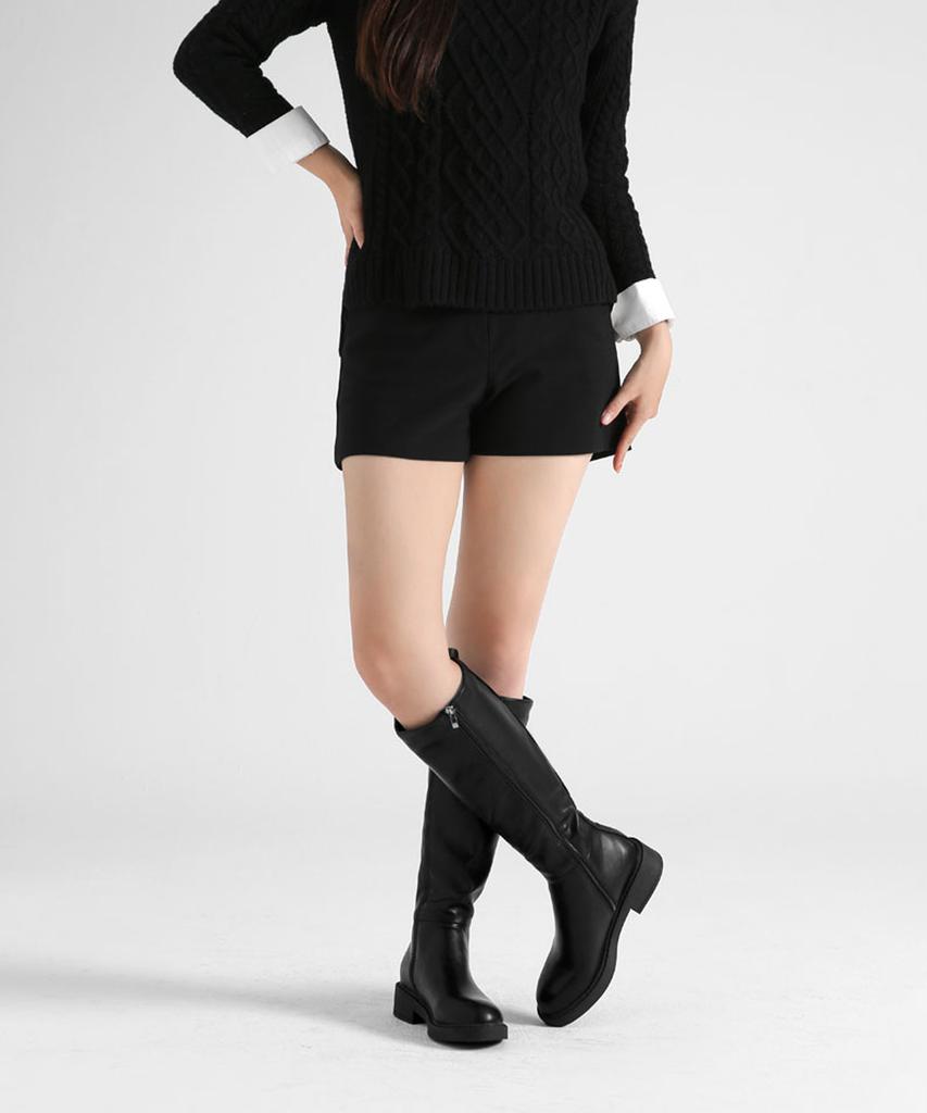 Chaakan Bella Basic Round Long Boots Blltr4E849
