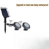 NuFeng 2-in-1 Solar RGB Underwater Spotlights