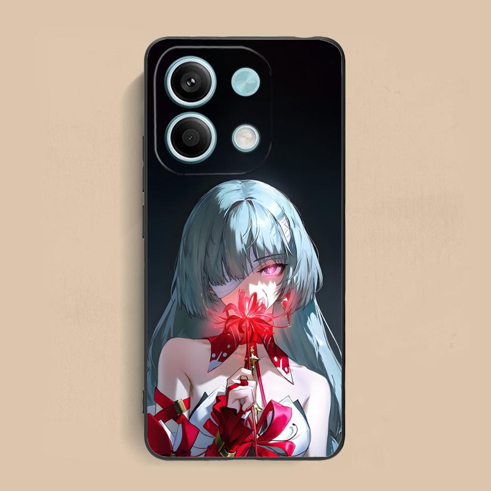 Wuthering Waves Phrolova Matte TPU Mobile Phone Case for Xiaomi Redmi Note 14 13 12 11 S Pro Plus 4G 5G Colorful Printing Cover