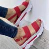 Fashion Wedge Female Platform Buckle Strap Street Summer Shoes Punk Beach Wedges Women Sandals Chunky Sandalias
