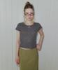 Teuwi And Wrinkle Short Sleeve Knit