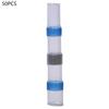 50Pcs Conector termocontractabil Cap la cap Terminal impermeabil Alb Lipire Manșon Consumabile Electrice