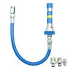 Lock-on High-Pressure Grease Coupler Quick Lock Clamp Tool Heavy-Duty Grease Fittings Extensions Adapter for Hard-to-Reach Areas