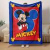 1 ks, Útulná deka s motivem Mickey Mouse pro domácí dekoraci: Perfektní dárek do ložnice, obývacího pokoje, na cesty, kempování, do auta