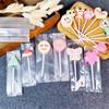 50/100pcs Transparent Frosted Package Handmade Lollipop Packaging Machine Sealing Candy Sugar Bags