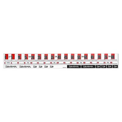 Daiwa CP Major Sticker Long Red