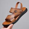 Men Sandals for Men Shoes ArtificialLeather Slippers Shoes Men Flat Sandals Casual Non-slip Beach Sneaker Sandalias Hombre
