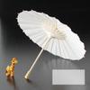 1 Pc, DIY Painting White Paper Umbrella, Bride's Parasol, Wedding Decoration Creative Gift, Birthday Gift, Wedding Photography Props