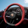 Suitable for Snap-On Steering Wheel Cover, Anti-Slip, Sweat-Absorbent, Perforated, Breathable Protective Cover, Macan Cayen