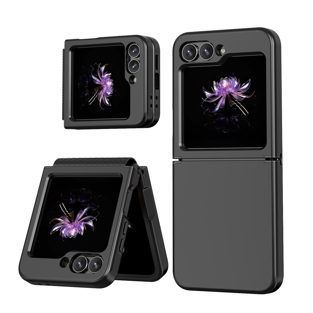 Compatible with Samsung Z flip1/1 phone case, full-coverage hinge sgp armor, diamond pattern, and Z flip1 shockproof protective case