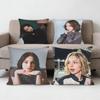 Emma Myers Pillow Case Sofa Living Room Bedroom Headboard Backrest Cushion Square Cushion Nap Time