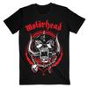 Motorhead TShirt Lightning Wreath Band Official Black New Unisex T-Shirt