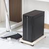 Computer Tower Stand Adjustable Mobile Cpu Stand Gaming Pc Case With 4 Caster Wheels Most For Most Pc Computer Under Desk Holder