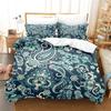 Mandala Duvet Cover Set Twin King For Girl Teen Bohemian Floral Bedding Set Microfiber Exotic Tribal Paisley Flowers Quilt Cover