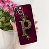 For Apple iPhone 13 Pro Case iPhone13 Mini Luxury Crown Letters Cover Soft Slim Phone Case For iPhone 13 Pro Max iPhone13 Fundas