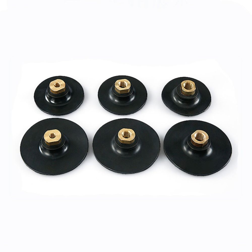 Self-adhesive Rubber Backing Pad M10/M14/M16 Abrasive Grinding Disc Backing Pad
