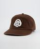 ANNOT A Symbol Logo Washed Cap Brown