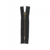 Non-separable Zipper - Prym - Z14 - 8 Cm - 6 Mm Brass Teeth - Black