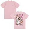 2026 Anime JoJo Bizarre Adventure Tshirt Giorno Giovanna Bruno Buccellati Tshirts Unisexs Women Casual Parentchild Soft T Shirt
