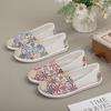 Summer New Lazy Shoes with Cloth Shoes Breathable Mesh Shoes Versatile and Lightweight Canvas Shoes