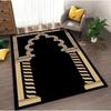 İslam Müslüman Namaz Seccadesi Oturma Odası Dekorasyonu Kaymaz Halılar Yatak Odası Yatak Kenarı Yumuşak Kilim Giriş Paspası Makinede Yıkanabilir Halı