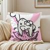 Humorous And Funny Style SSimons Cat Cushion Cover Pillowcase Antidustmite Living Room Sofa Decor Cushion Room