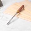Guitar Fret Crowning File Wooden Handle Groove 3 Size Edges Polished Guitar Repair Maintenance Luthier Tools Guitar Accessories