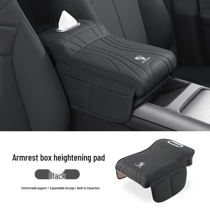 Elevated Armrest Pad & Tissue Box for Roewe I5 RX5max/eRX5/Ei5/i6
