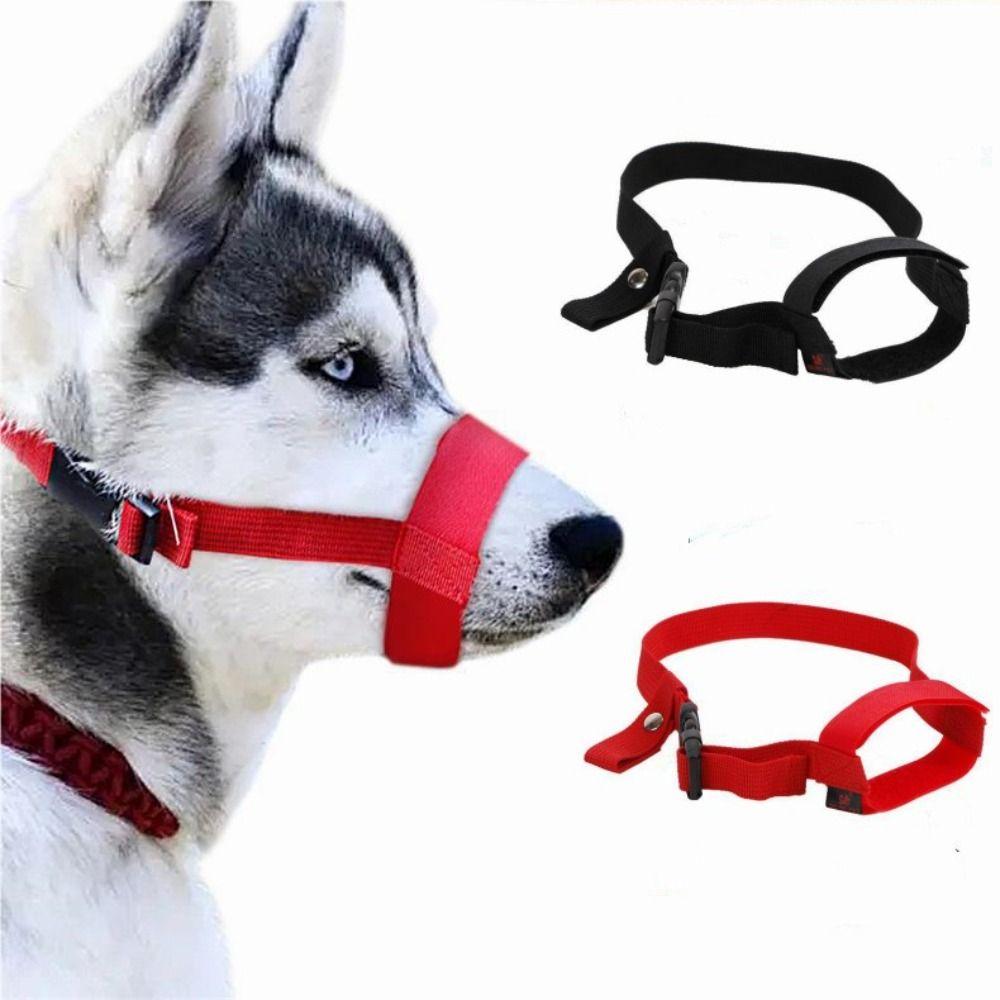 Adjustable Dog Muzzle Anti-biting Dog Straps Mask Dog Supplies Mouth Cover Dog