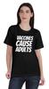 Women S Crew Neck Vaccines Cause Adults Anti Vax Vaxxer C.o.v.i.d