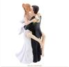 Topper divertenti per torta nuziale Bambole Romantici Sposi Figure Stand Topper Decorazioni Forniture Sposarsi Statuetta in Resina