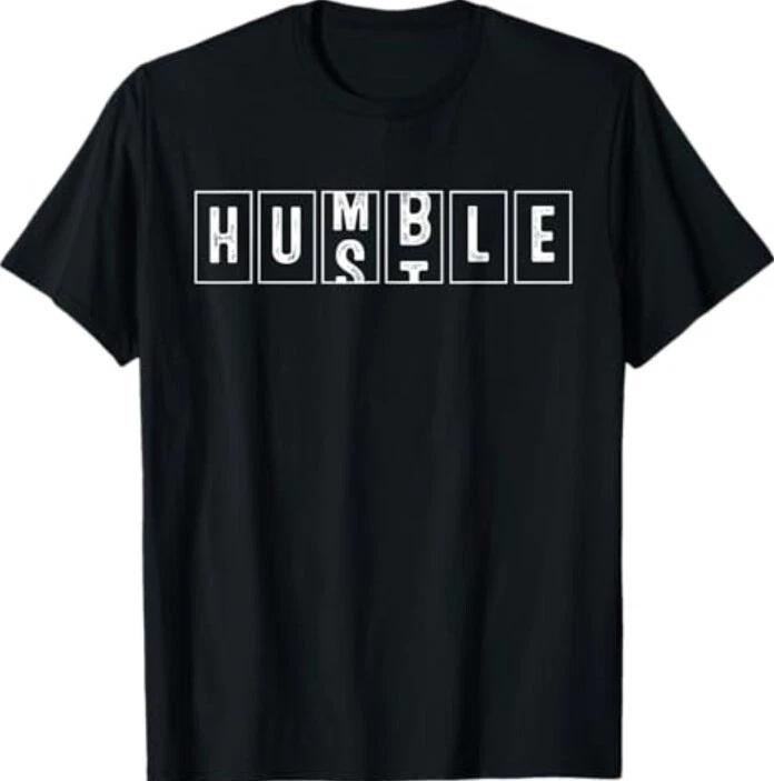 Αστείο Δώρο Hustle Για Άνδρες Και Γυναίκες Δροσερό Ταπεινό Μέτρητης Χιλιομέτρων Μπλουζάκι