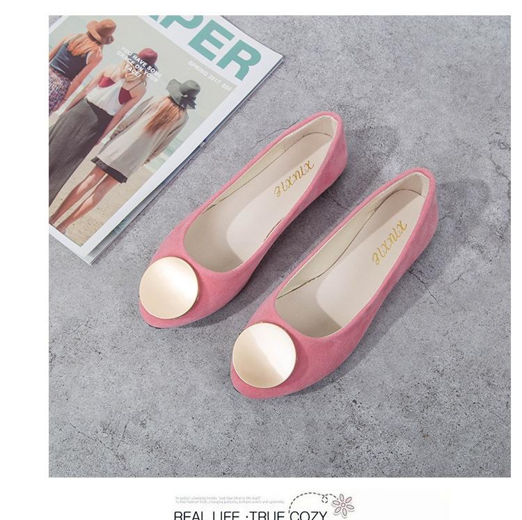 Dámské Dívčí Pevné Velké Velikost Slip On Ploché Mělké Pohodlné Ležérní Single Boty