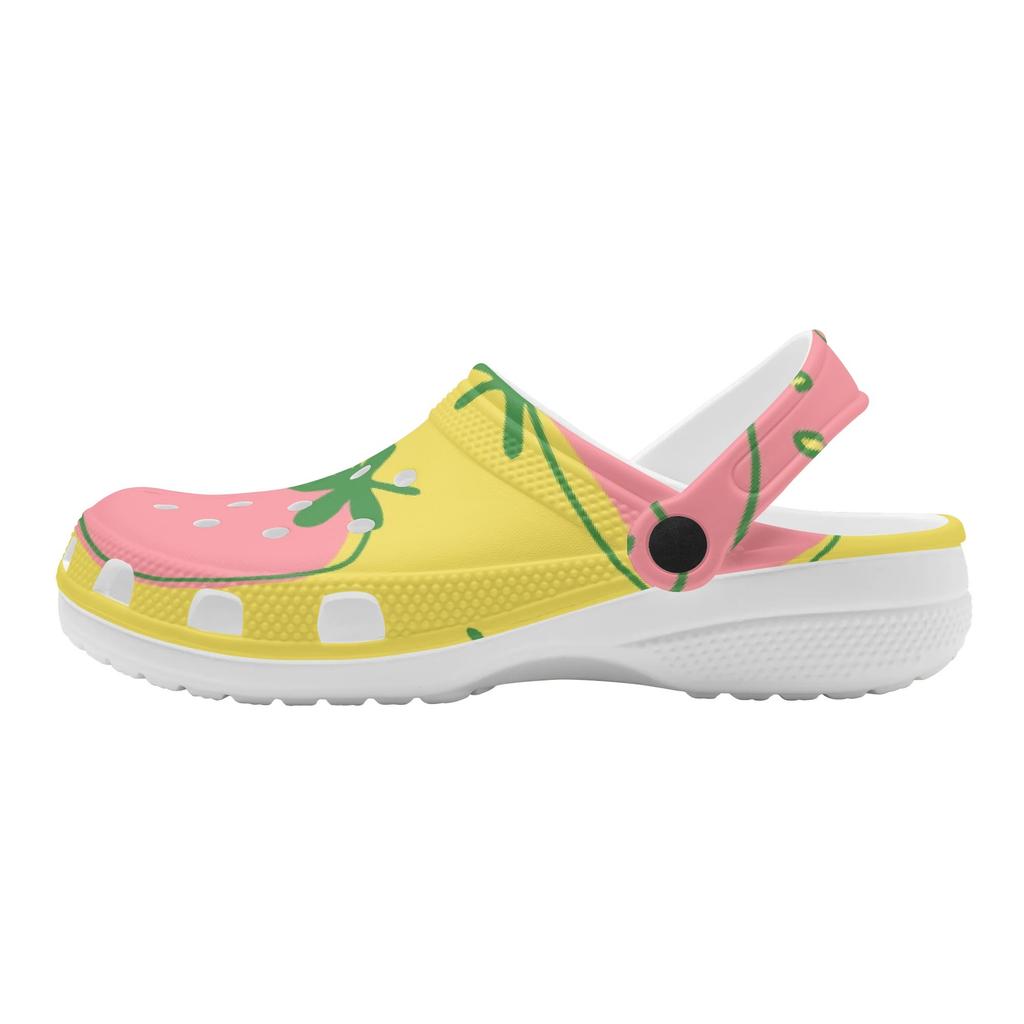 Pattern Printed EVA Clogs Men Women Ventilated Breathable Slip On Casual Footwear Soft Sole Summer Sandals Everyday Wear