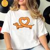 Dachshund Tshirt Women Summer Elegant T-shirts Female Funny Clothing Women Streetwear Graphic T Shirts Dog Lover Clothes