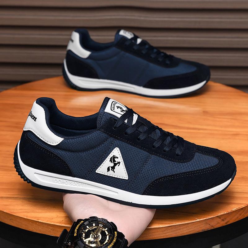 Men's Breathable Outdoor Running Shoes - Versatile, Soft Sole Casual Sneakers