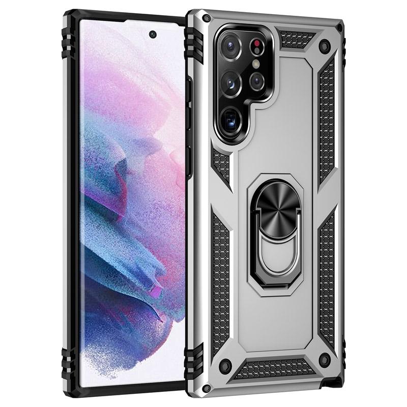 Für Samsung Galaxy S23 Ultra Plus Hülle Luxus Militärische Stoßfeste Panzerung 360 Ringabdeckung Für Galaxy S 23 Ultra Plus S23Ultra S23Plus Handyhüllen