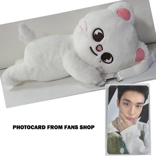 Stray Kids SKZOO Plush Bag celebrATE ( with POB from FANS)