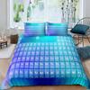 Laboratory Bedding Set Chemistry Lab Duvet Cover Set For Kids Teen Test Tube Microscope Graffiti Comforter Cover Science Theme