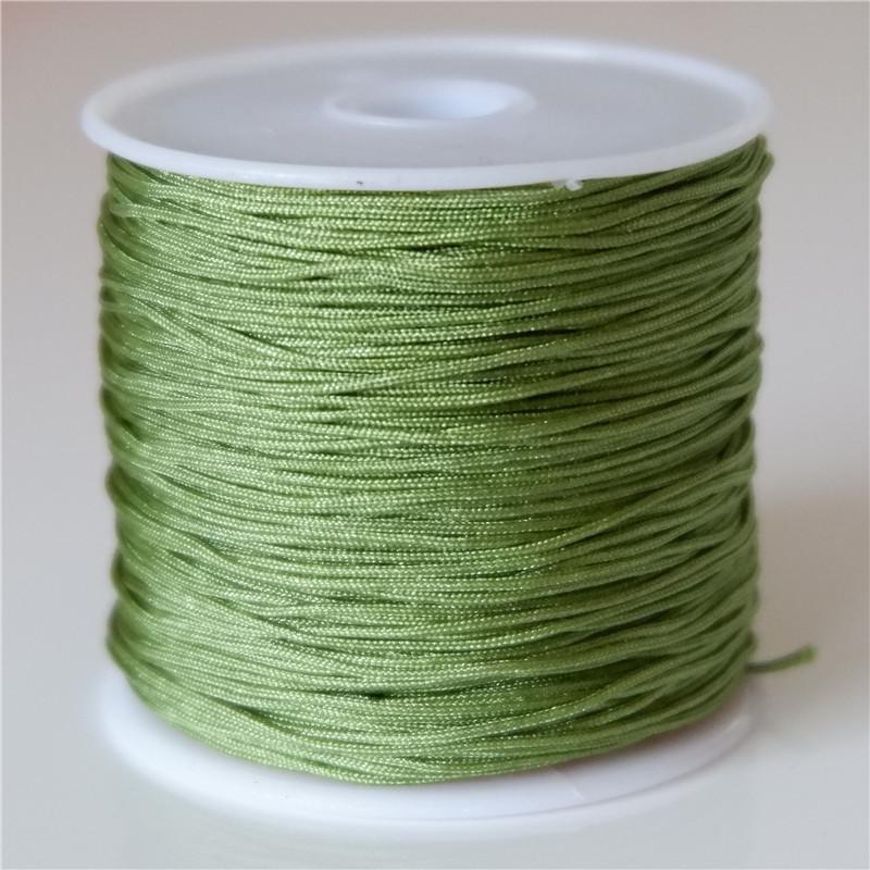 Taiwan Jade Line No. 72 Jade Necklace Rope Braided Thread Diy Handmade Chinese Knot Thread About 45 Meters