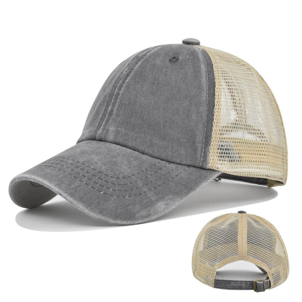 Verstellbare Vintage-Kappe für Damen und Herren für Outdoor-Wanderungen und Bergsteigen