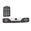 Car Stickers To Repair The Buttons Radio +AC Repair Sticker For FORD For S-Max 2011 Automotive Interior Stickers AC Panel Button