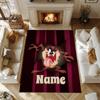 Warner (28) Customize Your Name Rug, Office Chair Cushion, Home Bedroom Living Room Gift.
