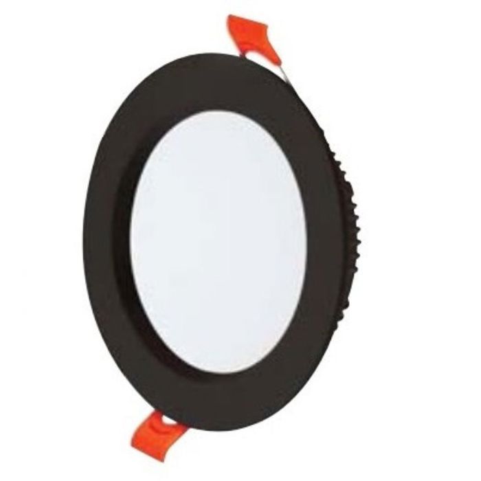 ALEXA SMD LED Round Black Spotlight 8W 7000K