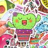 150 Pcs Waterproof Vinyl Vsco Girls Sticker Pack for Water Bottle Laptop Phone Case